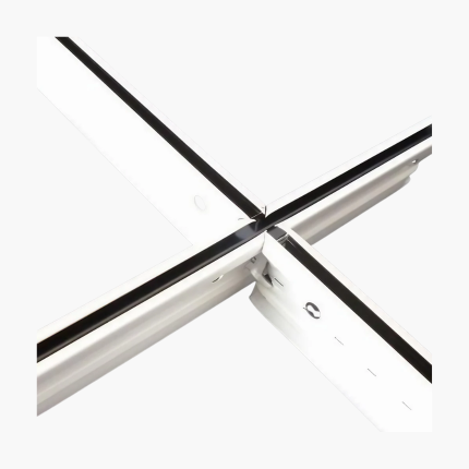 T Grid Cross Tee 600mm – White